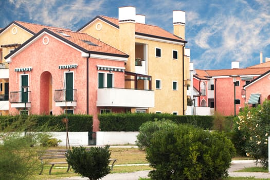 Colored houses
