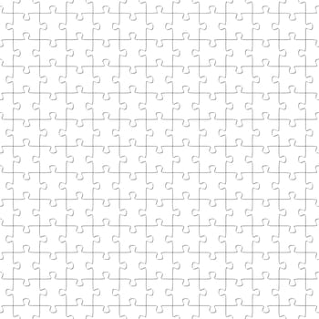 Puzzle black and white - endless