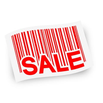 Flag with barcode - SALE