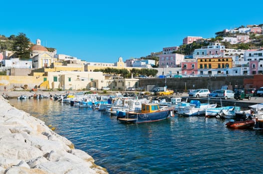 photo taken along the coast of Ponza, Italy