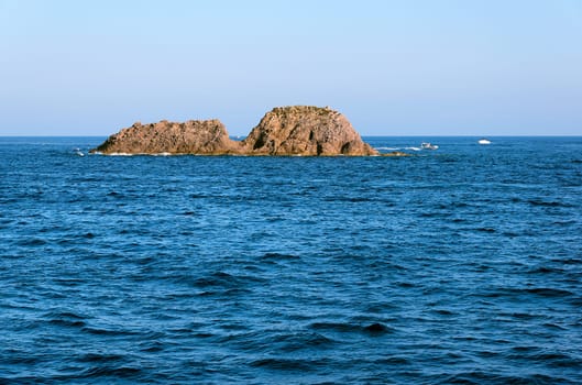 photo taken along the coast of Ponza, Italy