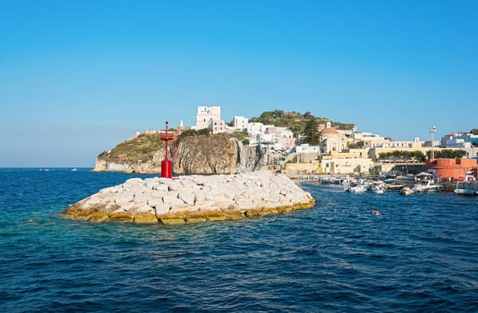 photo taken along the coast of Ponza, Italy