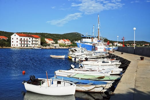 Croatia Pasman Island Port