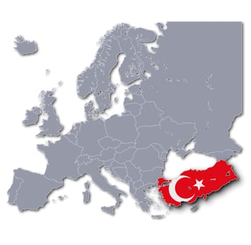 Map of Turkey