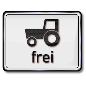 Traffic Sign Tractor