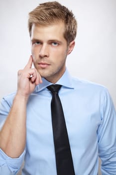 Portrait of a confident businessman