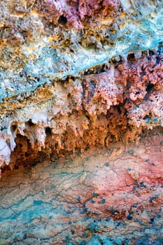 Lanzarote Timanfaya colorful lava stone texture  canary Islands