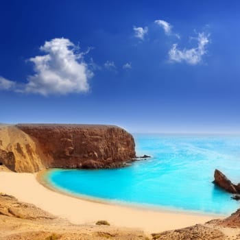 Lanzarote El Papagayo Playa Beach in Canary Islands
