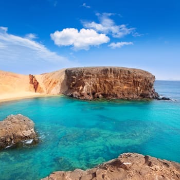 Lanzarote El Papagayo Playa Beach in Canary Islands