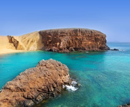 Lanzarote El Papagayo Playa Beach in Canary Islands