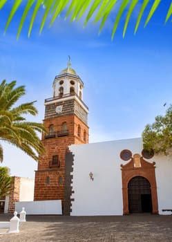 Lanzarote Teguise Nuestra Senora de Guadalupe church in Canary Islands