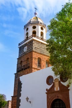 Lanzarote Teguise Nuestra Senora de Guadalupe church in Canary Islands