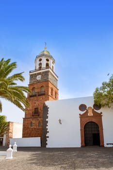 Lanzarote Teguise Nuestra Senora de Guadalupe church in Canary Islands