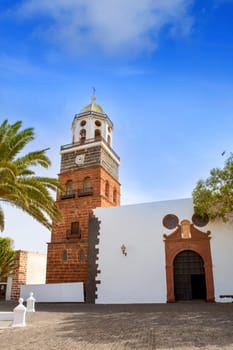 Lanzarote Teguise Nuestra Senora de Guadalupe church in Canary Islands