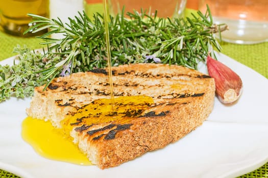 bruschetta, bread