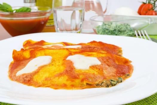 crepes, pasta