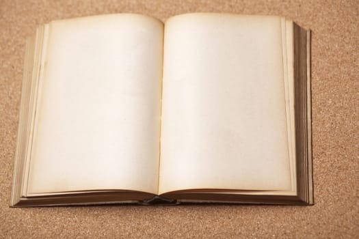 Old Antique Book on wooden table