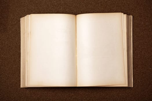 Old Antique Book on wooden table