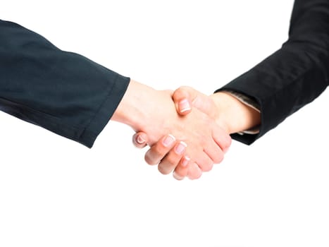 Handshake Handshaking isolate on white