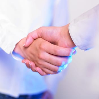 Handshake Handshaking isolate on white