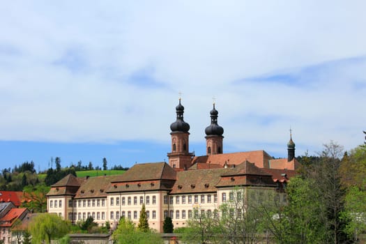 the former Benedictine monastery of St. Peter in the Black Forest,Baden-Württemberg,Germany