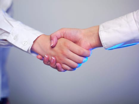 Handshake Handshaking isolate on white