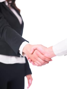 Handshake Handshaking isolate on white