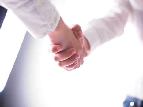 Handshake Handshaking isolate on white