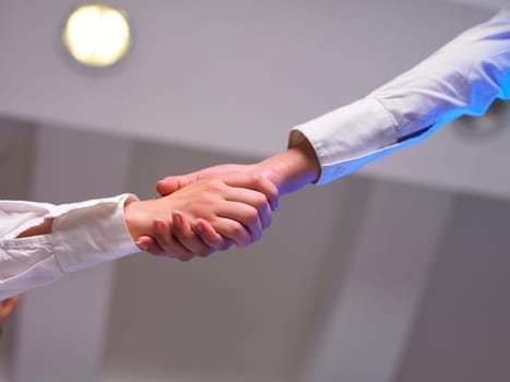 Handshake Handshaking isolate on white