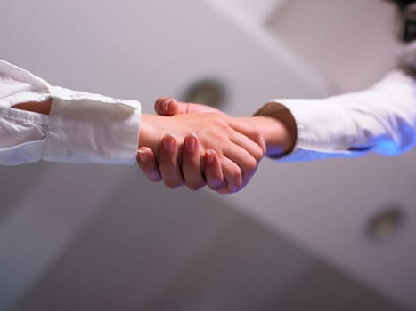 Handshake Handshaking isolate on white