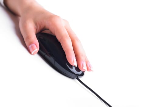 Computer work One-click management mouse hand