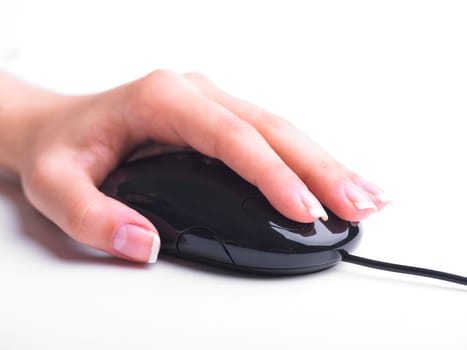 Computer work One-click management mouse hand