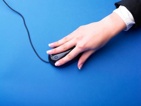 Computer work One-click management mouse hand