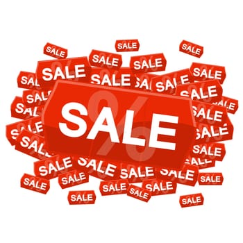 SALE on price tag