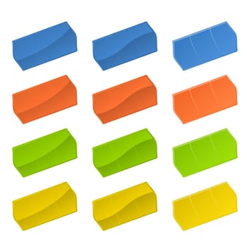 Price tags colorful