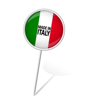 Round pin - MADE IN ITALY