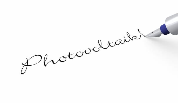 Pen Concept - Photovoltaics!
