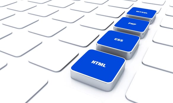 3D Pads Blue - HTML CSS PHP MYSQL 9