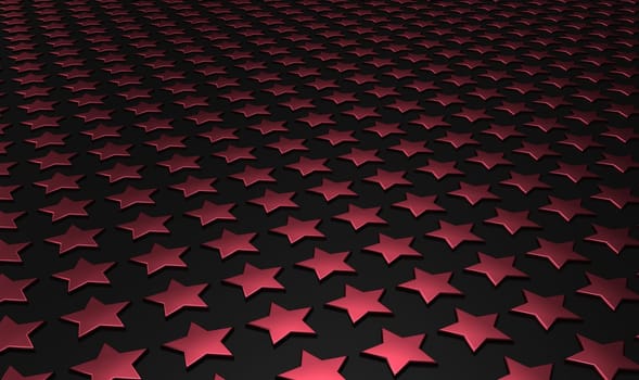 Stars Matrix Background - Red Black 11