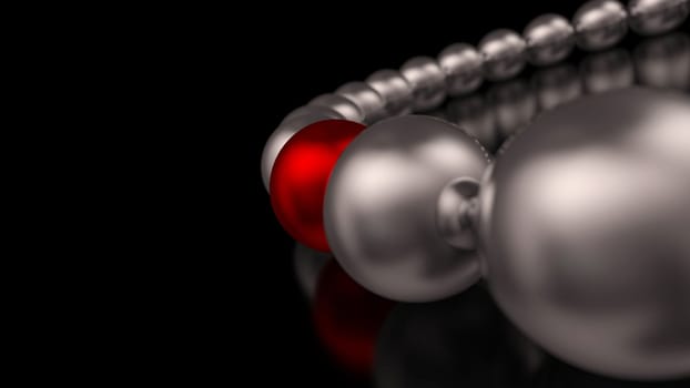 Chrome Red Ball Focus 1