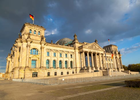 Reichstag in Berlin, the german parliament
