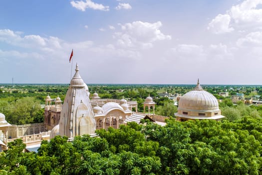 jain temples of jaisalmer in rajasthan state in india