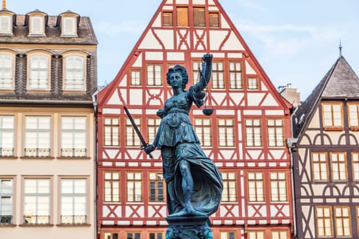 lady justice in Frankfurt