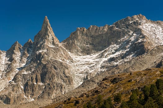 Aiguille de la Tsa for the second time