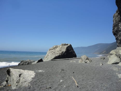 Backpacking lost coast in California