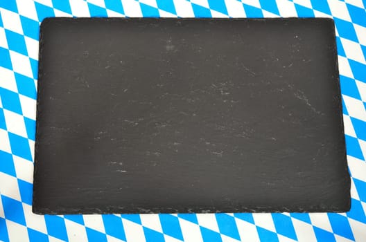 Bavarian Pattern Blue White Background Oktoberfest