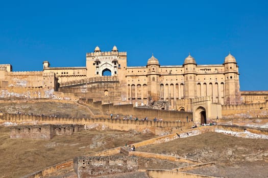 Amber Palace in morning light
