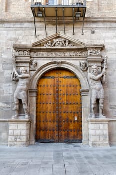 Morata or Moon Palace, now the seat of the Court in Aragon, Zaragoza, Spain