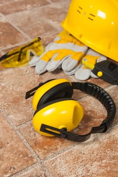 Standard construction safety equipment