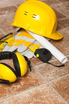 Standard construction safety equipment